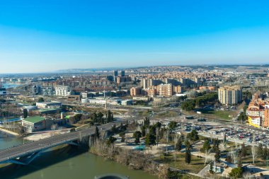 İspanya, Zaragoza 'daki Basilica de Nuestra Senora del Pilar Katedrali.