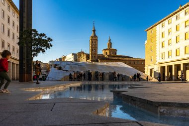 Zaragoza, İspanya 'daki San Juan de los Panetes Kilisesi.