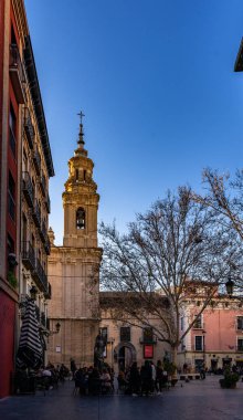 Zaragoza, İspanya 'daki San Felipe ve Santiago El Menor Kilisesi.
