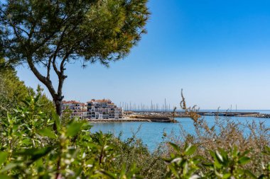 Tarragona, Katalonya, İspanya 'da Roc de Sant Gaieta köyü