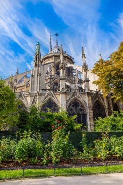 Paris, Fransa 'daki Notre dame Katedrali