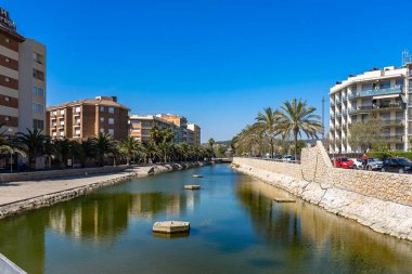 Tarragona 'daki Segur de Calafell, Katalonya, İspanya