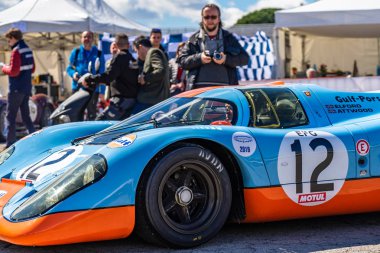 Porsche 917 1969 montjuic ruhu Barcelona devre araba gösterisi