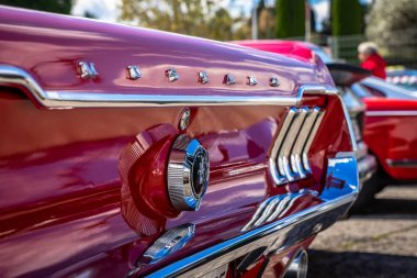 Ford Shelby Gt 350 Cobra Mustang montjuic ruhu Barcelona devre araba gösterisi