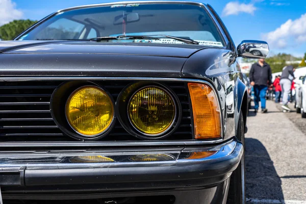 BMW 635 CSI in Montjuic Spirit Barcelona circuit auto show — Stockfoto