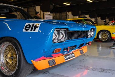 Ford Escort Rs montjuic ruhu Barcelona devre araba gösterisi