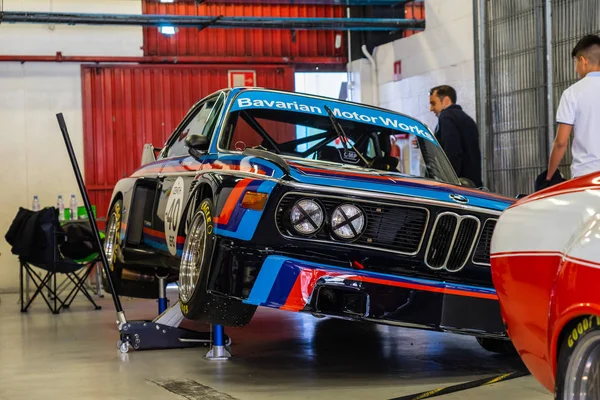 BMW 3,0 CSL v montjuické lihovině Barcelonská automobilová show — Stock fotografie