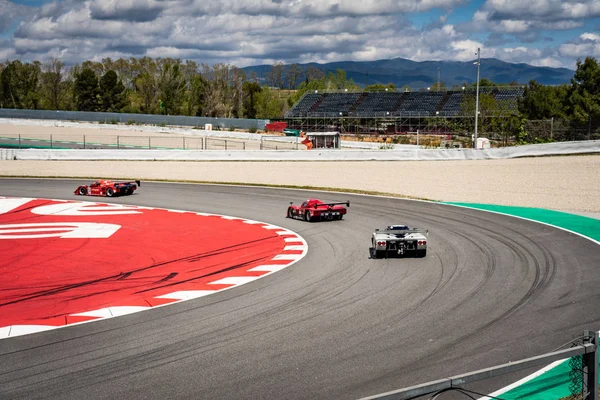 Classic endurance racing group C dans l'esprit montjuïque Circuit de Barcelone — Photo