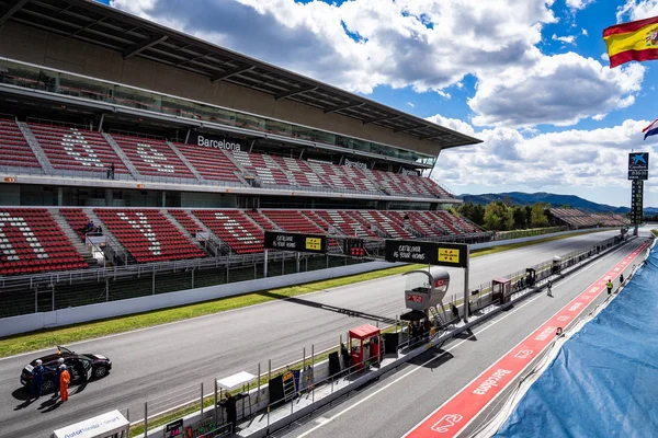 Montmelo Katalonya devre montjuic ruhu Barcelona devre 