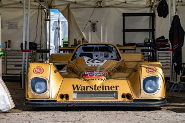 Montjuic ruhu Barcelona devre araba gösterisi klasik dayanıklılık yarış grubu C