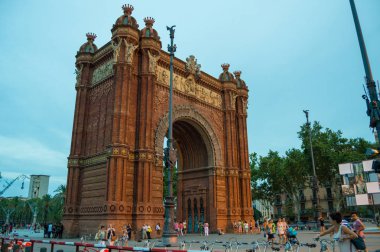 Arc de Triomf, Barselona, Katalonya, İspanya