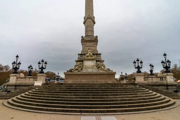 Monument aux Girondins a Bordeaux, Francia — Foto Stock