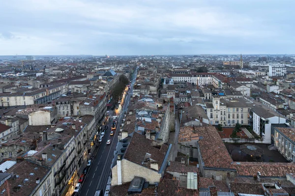 Cathedrale Saint Andre and Pey Berland Tower in Bordeaux, France — Stock Photo, Image