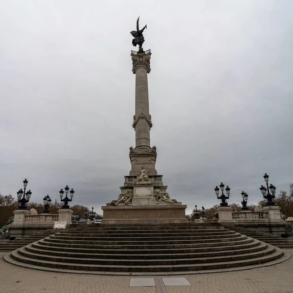 Monument aux Girondins a Bordeaux, Francia — Foto Stock