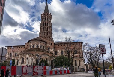 Fransa 'daki Basilique Saint-Sernin de Toulouse.