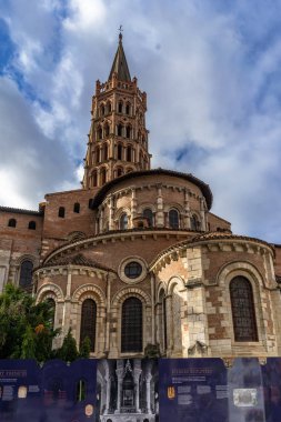 Fransa 'daki Basilique Saint-Sernin de Toulouse.