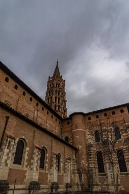 Fransa 'daki Basilique Saint-Sernin de Toulouse.