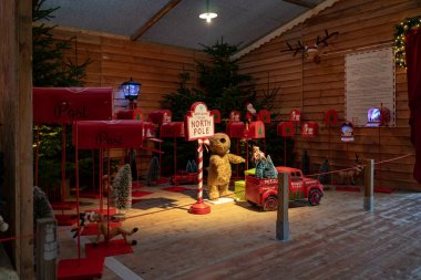 Noel Baba Evi, Capitole Meydanı Toulouse, Fransa.