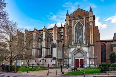 Toulouse, Fransa 'daki Katedral Saint Etienne.