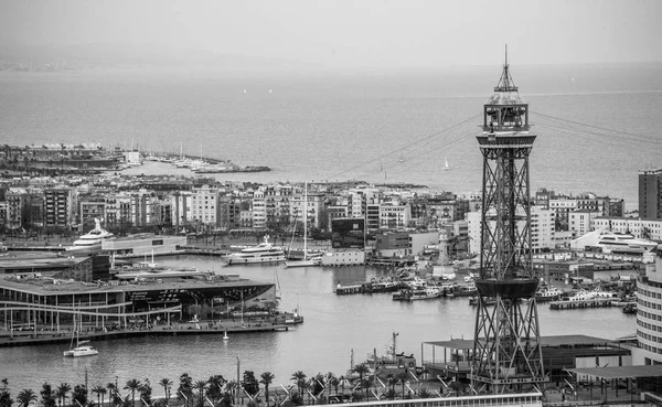 Barcelone ville de montagne Montjuic, Catalogne, Espagne . — Photo