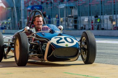 Lotus 18 912 devre de Barcelona, Catalonia, İspanya.