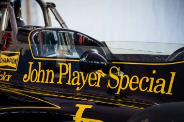 Lotus Type 72 Ford Cosworth in Circuit de Barcelona, Katalonya, İspanya.