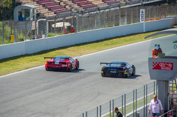 GT Sports Club no Circuito de Barcelona, Catalunha, Espanha . — Fotografia de Stock