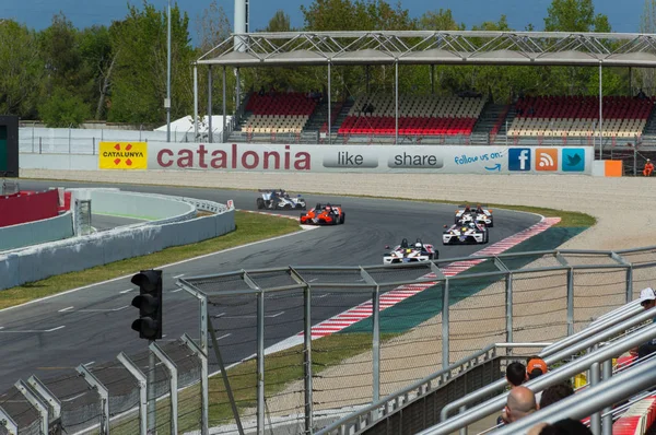 Bataille KTM X-BOW sur le circuit de Barcelone, Catalogne, Espagne . — Photo