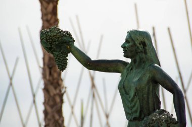 Sitges 'in merkezi. (Barselona, Ispanya) Landmark of Sitges, Barselona, Katalonya, Ispanya.