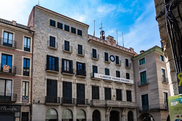 Cityscape of Girona στην Καταλονία, Ισπανία. — Φωτογραφία Αρχείου