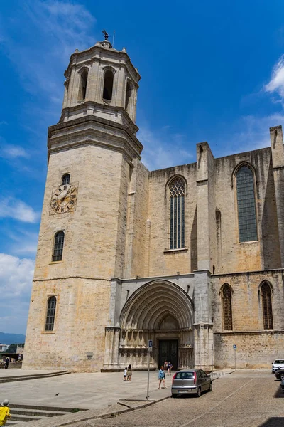 Catedral de Girona en Cataluña, España — Foto de Stock
