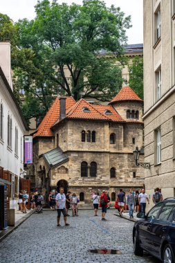 Çek Cumhuriyeti 'nde Yahudi Tören Salonu Prag' ı.