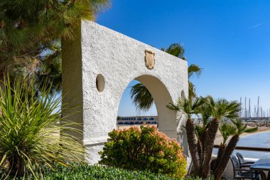 Tarragona, Katalonya, İspanya 'da Roc de Sant Gaieta köyü.