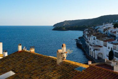 Costa Brava, Katalonya, İspanya 'da kadavra manzarası.