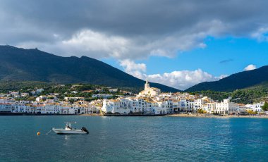 Costa Brava, Katalonya, İspanya 'da kadavra manzarası.