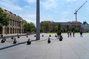 Budapeşte 'deki parlamento binası, hungary