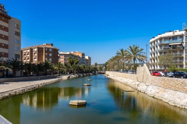 Tarragona 'daki Segur de Calafell, Katalonya, İspanya.