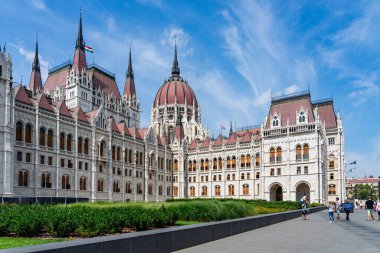 Budapeşte 'deki parlamento binası, hungary