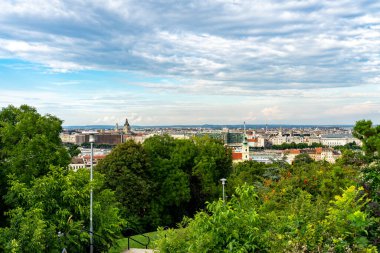 Macaristan, Budapeşte 'deki Panorama şehir manzarası