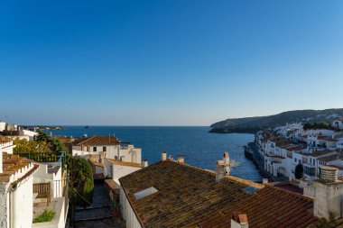 Costa Brava, Katalonya, İspanya 'da kadavra manzarası.