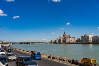 Budapeşte 'deki parlamento binası, hungary
