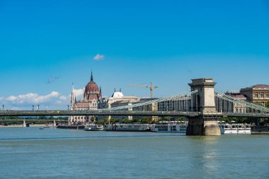 Szechenyi Chain Bridge Budapeşte, Macaristan