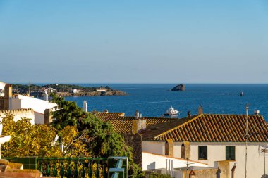 Costa Brava, Katalonya, İspanya 'da kadavra manzarası.