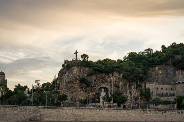 Vista Panorámica Del Paisaje Urbano Budapest Hungría —  Fotos de Stock