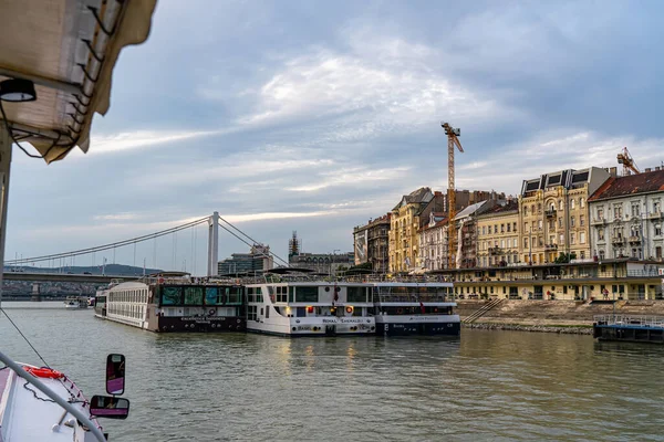 Panorama Stadsbild Budapest Ungern — Stockfoto