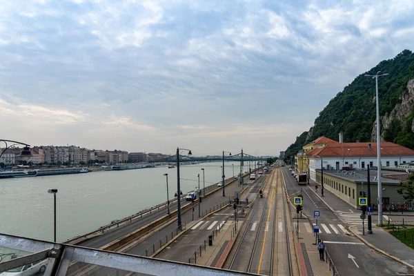 Panorama Cityscape View Budapešti Maďarsko — Stock fotografie