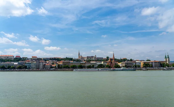 Panoráma Városkép Budapesten Magyarország — Stock Fotó