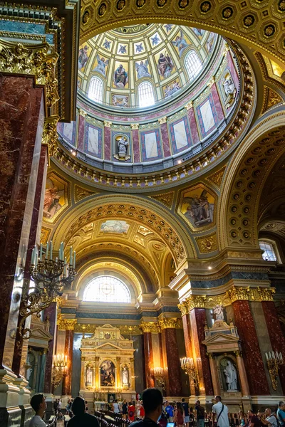 Igreja Basílica Santo Estêvão Budapeste Hungria — Fotografia de Stock