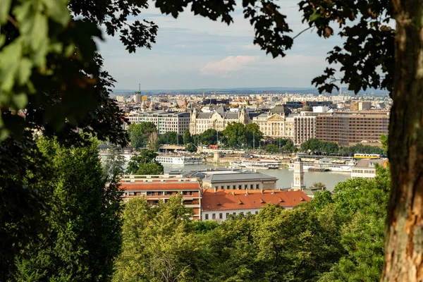 匈牙利布达佩斯全景城市景观 — 图库照片