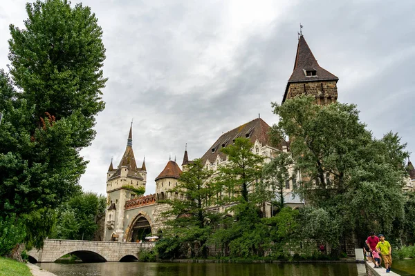 Замок Вайдахуньяд Будапеште Венгрия — стоковое фото